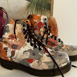 Floral Doc Martens